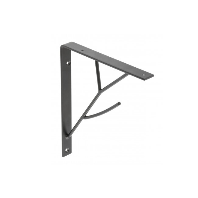 ZIDNI NOSAČ POLICA TREE 17X20 CRNI MAT