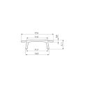 LED POKROV ZA GLAX CRNI 3m