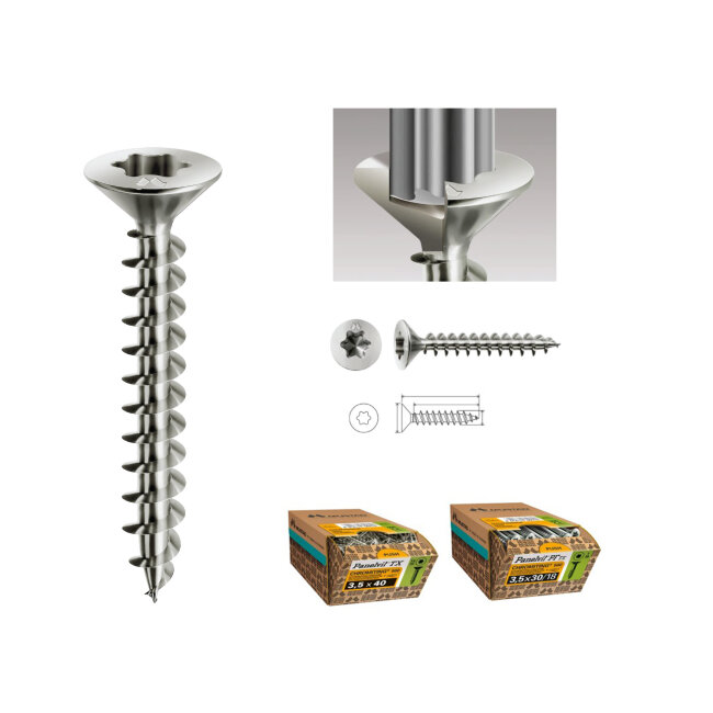 VIJAK MUSTAD 4x30 TORX, CN, 500 kom.