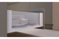 AXIS PRO GLASS LADICA H=167 L=500 BIJELA