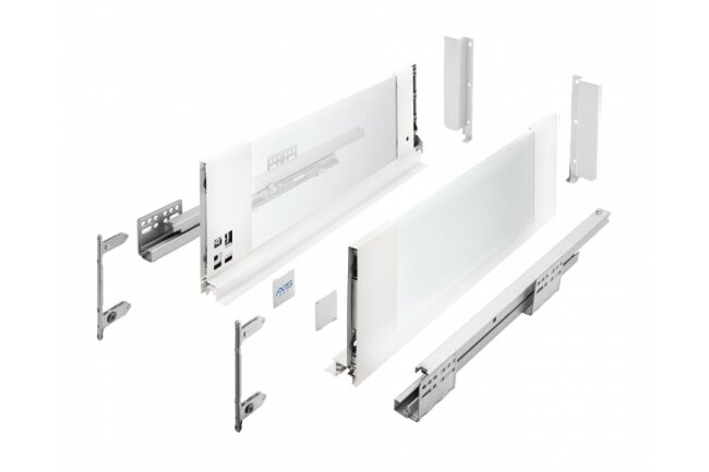 AXIS PRO GLASS LADICA H=167 L=500 BIJELA