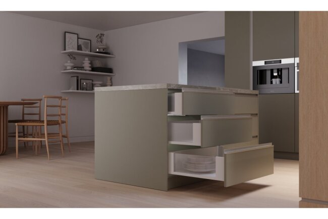 AXIS PRO GLASS LADICA H=167 L=500 BIJELA