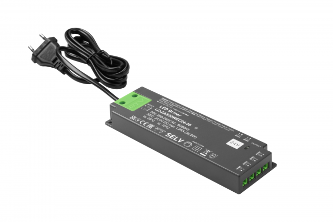 LED Transformator 24V | SLIM, EASY CLICK, IP20