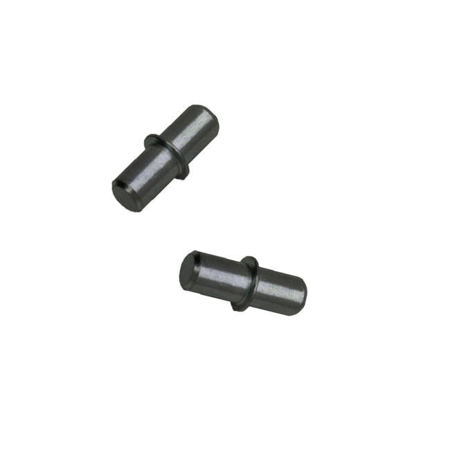 NOSAČ POLICA METAL. fi5x16 CRNI S GRANIČNIKOM