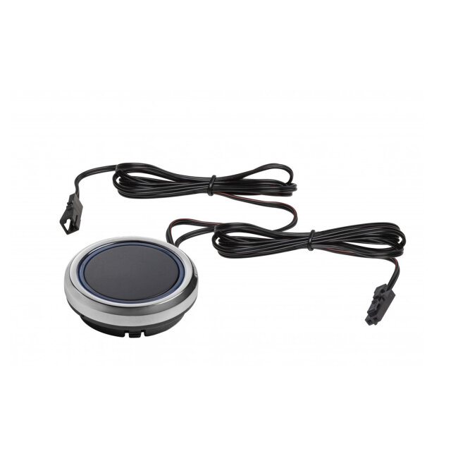 PREKIDAČ NA DODIR,12/24V,36/72W,IP20,mini AMP 2m, DIMMER, CRNI