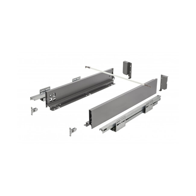 AXIS PRO PUSH TO OPEN, H=84 L=400 ANTRACIT