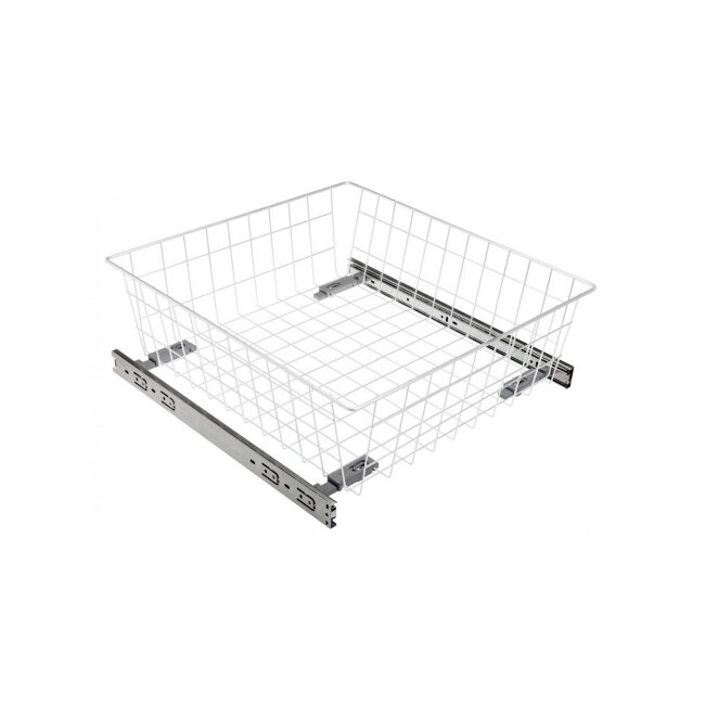 KOŠARA LADICA 50, VIS.100,BEZ VODILICA,BIJELA