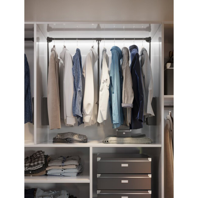 GARDEROBNI LIFT 645/910mm SIVI