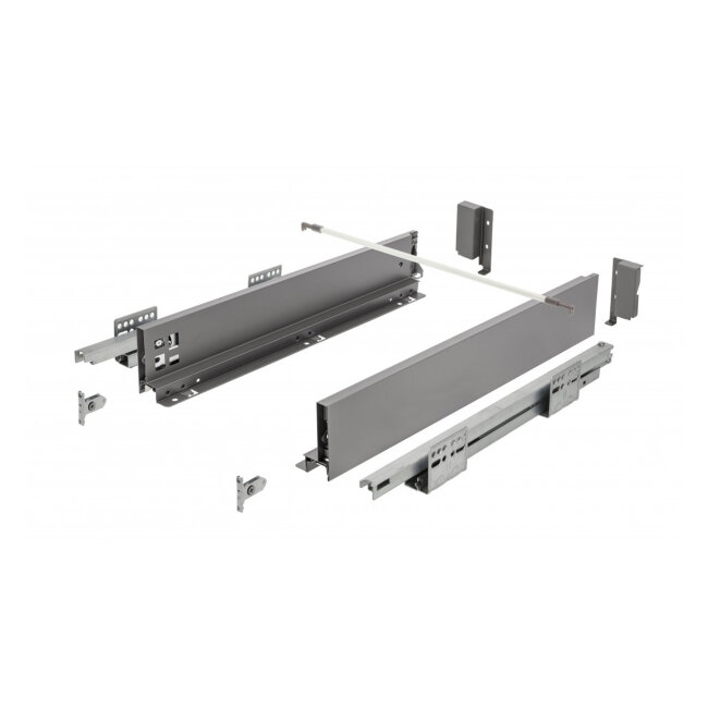 AXIS PRO PUSH TO OPEN, H=84 L=500 ANTRACIT