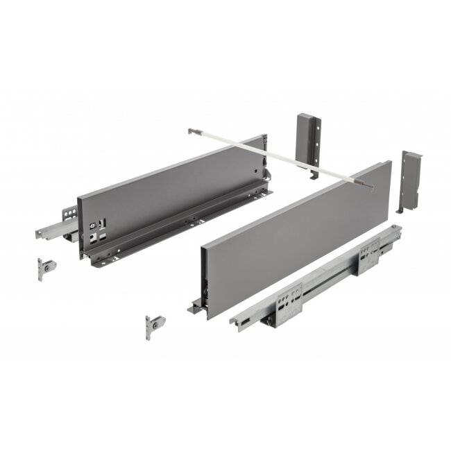 AXIS PRO PUSH TO OPEN, H=116 L=350 ANTRACIT