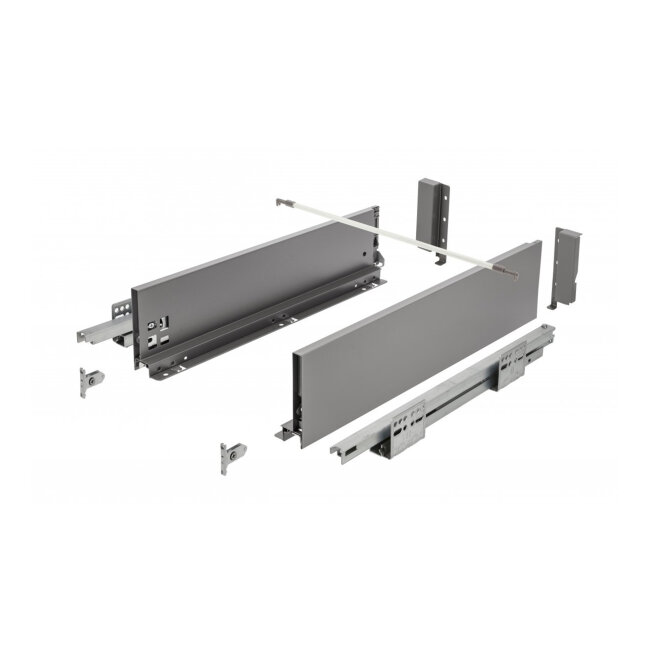 AXIS PRO PUSH TO OPEN, H=116 L=500 ANTRACIT