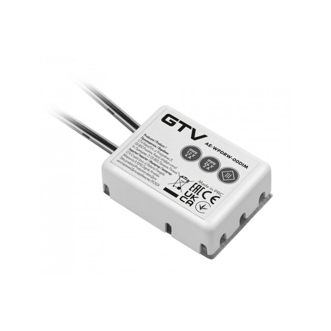 PREKIDAČ PODPULTNI do 40mm, 12/24V, max50W, IP20, DIMMER