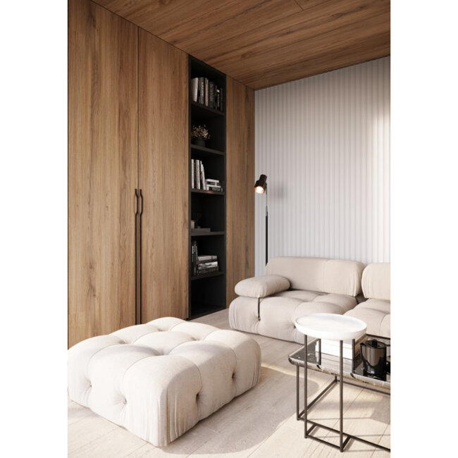 RUČKA GRAVEL 1200 mm MAT CRNA