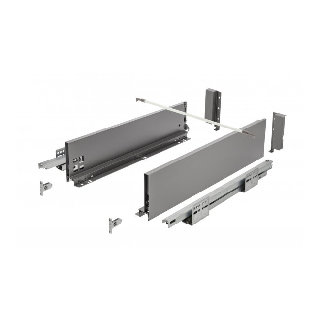 AXIS PRO PUSH TO OPEN, H=116 L=550 ANTRACIT