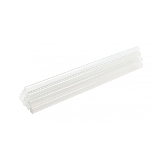 ŠTAPIĆ LJEPILA ZA PIŠTOLJ 250 MM, 12 KOM, TRANSPARENT
