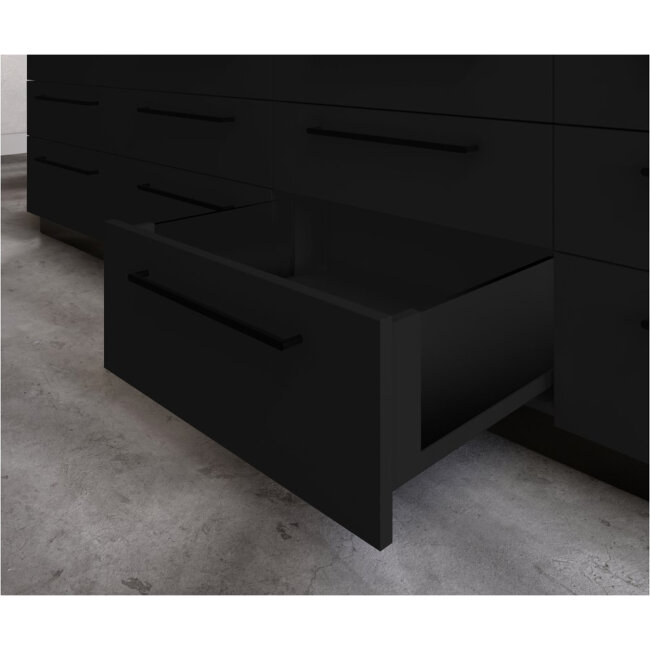 AXIS PRO GLASS LADICA H=167 L=350 CRNA