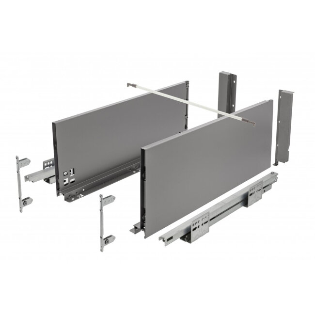 AXIS PRO PUSH TO OPEN, H=167 L=500 ANTRACIT