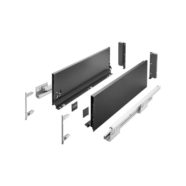 AXIS PRO LADICA C H=167 L=350 CRNA