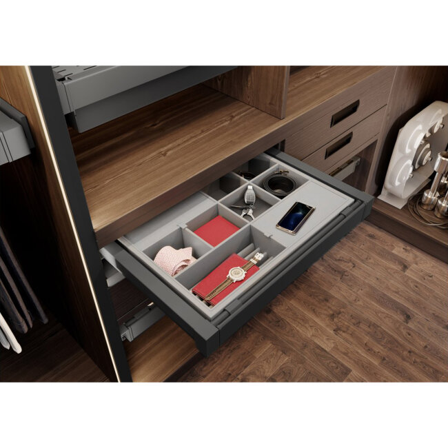 ORGANIZATOR 760-818mm, SOFT, ANTRACIT, ELITE