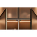 SENZOR POKRETA VRATA SKY DOOR, 12/24V, CRNI