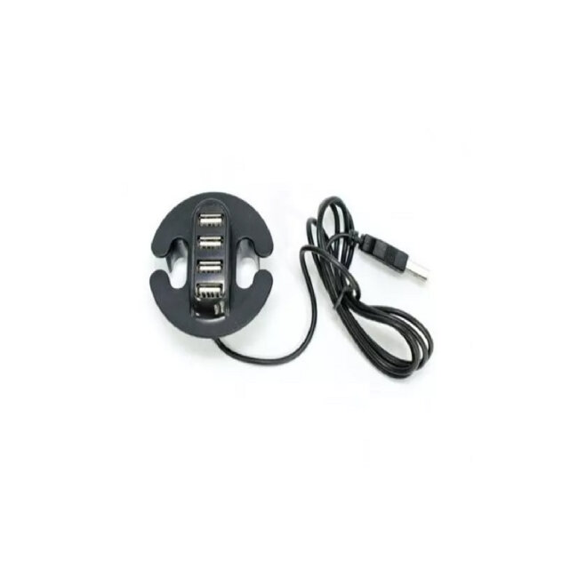 USB HUB 4 PORTA CRNI