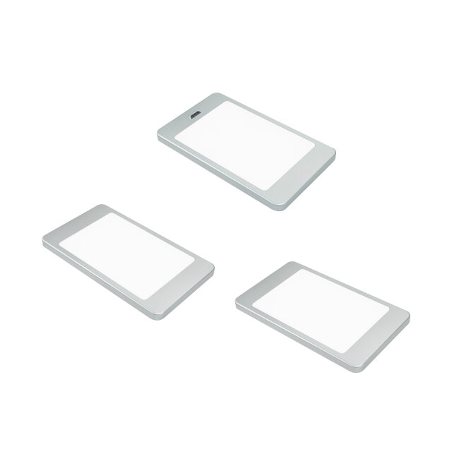 SET LED LAMPI 3x6W,ALU,4000K,12V