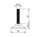 NOGICA REG. fi30, M10x30