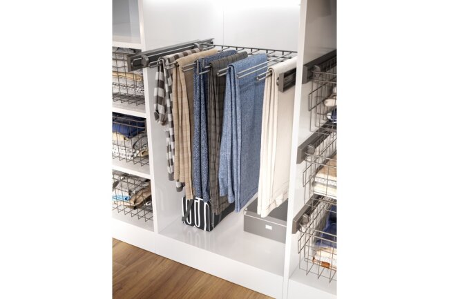 VJEŠALICA ZA HLAČE SMART ANTRACIT 60CM