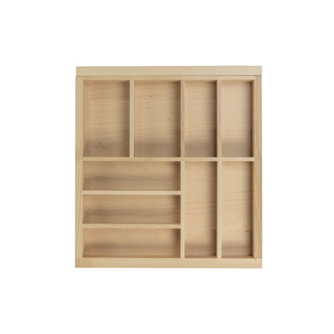 DRVENI ORGANIZATOR ZA MODERNBOX L=500mm, PRILAGODLJIVI