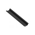 ALU PROFIL ZA LED GLAX USADNI CRNI 2m